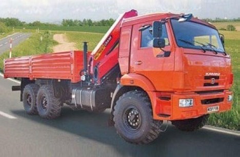 Бортовой  КАМАЗ 43118-46 с КМУ Palfinger РК-15500А