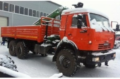 Бортовой КАМАЗ 43118-10 с ГМУ ЛВ 185-14 (АТЛАНТ-С 90) Бортовой КАМАЗ 43118-10 с ГМУ ЛВ 185-14 (АТЛАНТ-С 90)