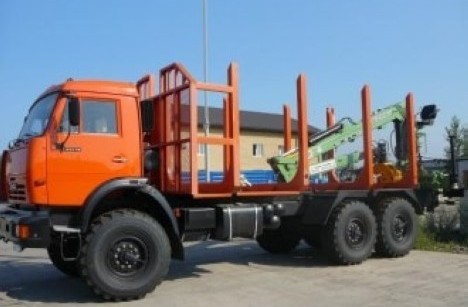 Сортиментовоз на шасси КАМАЗ-43118 с ГМУ ЛВ 185-14 Сортиментовоз на шасси КАМАЗ-43118 с ГМУ ЛВ 185-14