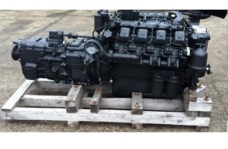 Силовой агрегат КАМАЗ 740.13-300 с КПП 142 Силовой агрегат КАМАЗ 740.13-300 с КПП 142