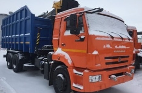 Металловоз на шасси КАМАЗ 65115 Евро 4
